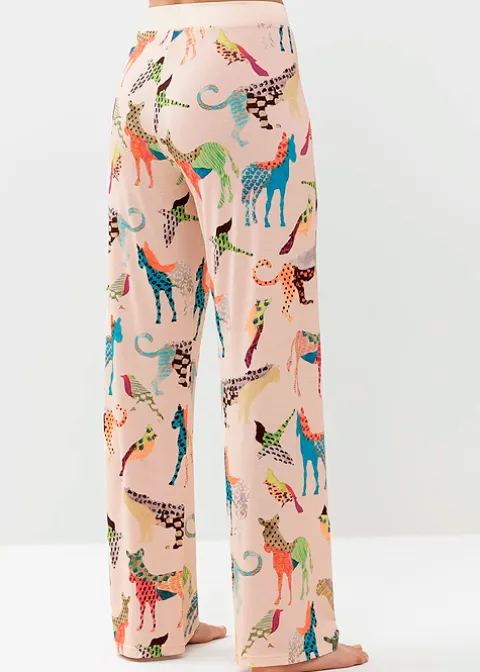 Pyjamas-Mey Demy Long Pants New Pearl Print