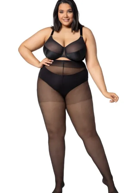 Tights-Mona Charlotte 20 Denier Queen Size Tights