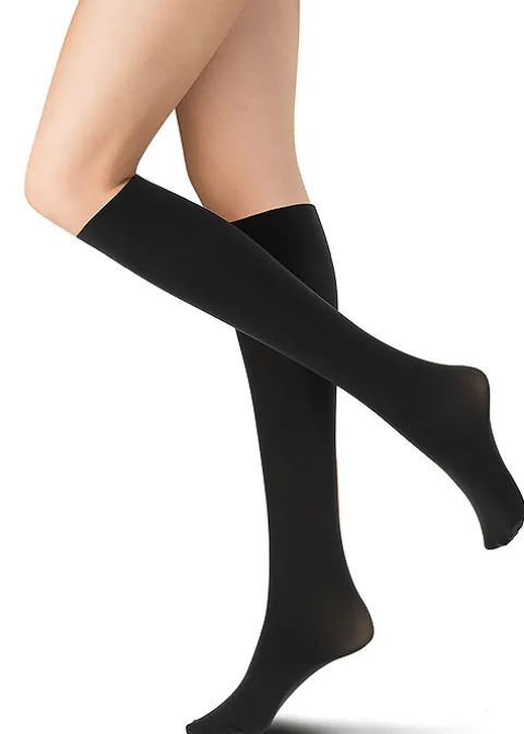 Knee Highs-Oroblu All Colours 50 Knee Highs Black