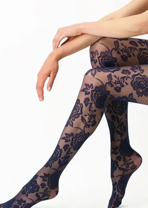 Tights-Oroblu All Colours Lace Tights