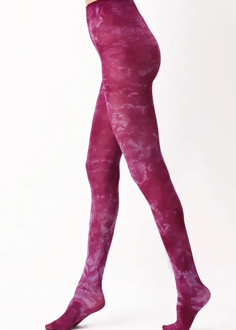 Tights-Oroblu All Colours Tie And Dye Tights