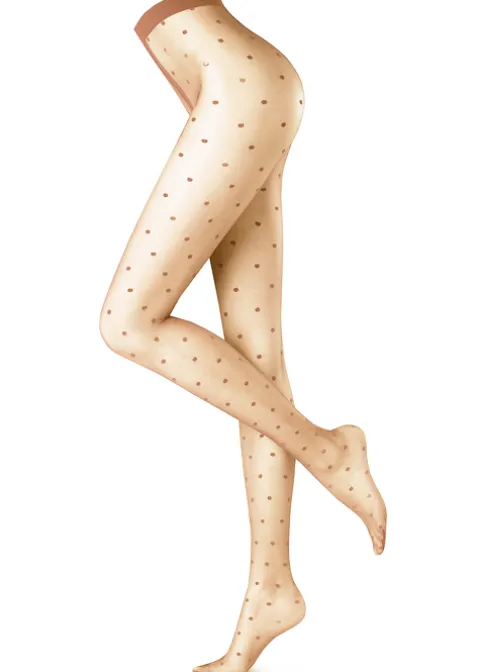 Tights-Oroblu Cloe Tights Nude