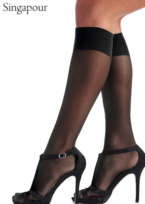 Knee Highs-Oroblu Different 40 Knee Highs