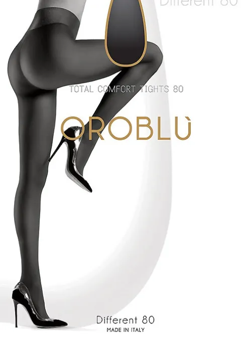 Tights-Oroblu Different 80 Tights