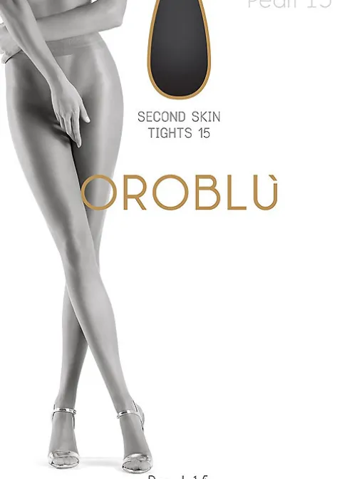 Tights-Oroblu Pearl 15 Second Skin Tights