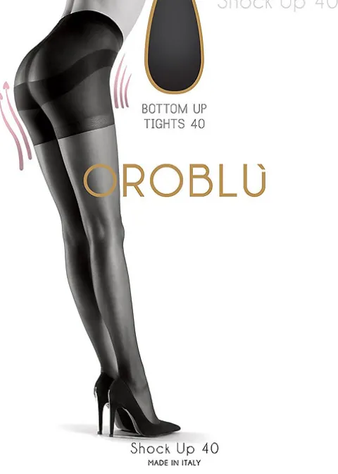 Tights-Oroblu Shock Up 40 Denier Tights