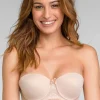 Bras-Playtex Flower Elegance Underwired Strapless Bra Skin