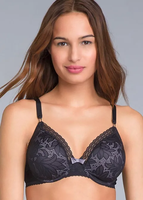 Bras-Playtex Invisible Elegance Underwire Full Cup Bra Black