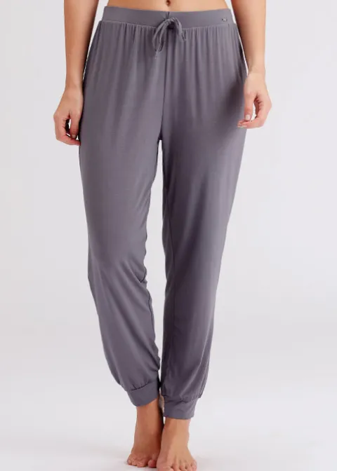 Pyjamas-Pretty Polly Botanical Lace Lounge Pants Nightshade