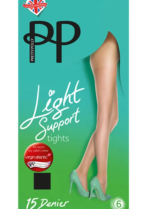 Tights-Pretty Polly Light Support Tights Factor 6