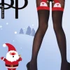 Tights-Pretty Polly Xmas Santa Tights Black