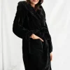 Robes And Kimonos-Pretty You London Cloud Robe Black