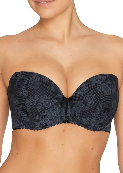 Bras-PrimaDonna Divine Strapless Bra Black