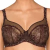 Bras-PrimaDonna Luxury Golden Dreams Balcony Bra Wenge