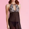 Nightwear-Promise Luxury Juliette Chemise Juliette Negro