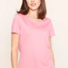 Nightwear-Rosch Be Happy Pink Short Sleeve Top Romantic Pink