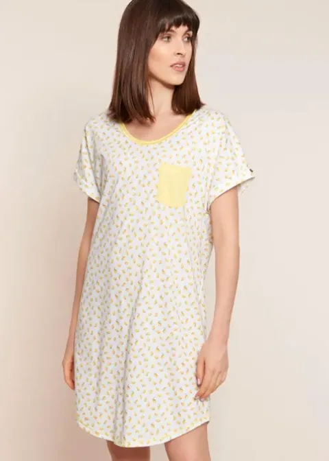 Nightwear-Rosch Citron Nightdress Lemon Print