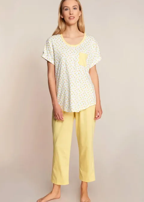 Pyjamas-Rosch Citron Pyjama Set Lemon Print