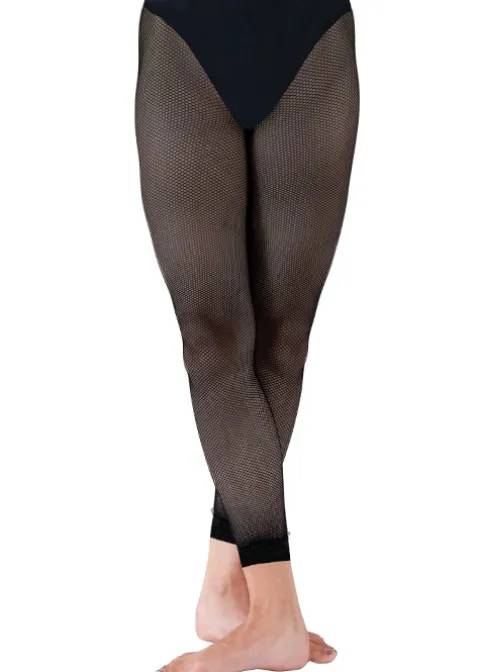 Tights-Silky Dance Childrens Fishnet Footless Tights Natural