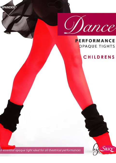 Tights-Silky Dance Childrens Performance Opaque Tights Brown