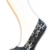 Toe Covers/Footlets-Silky Lace Footlet 2Pp