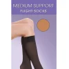 Knee Highs-Silky Medium Support Flight Knee Highs