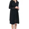 Robes And Kimonos-Blackspade Spade Out Robe Black