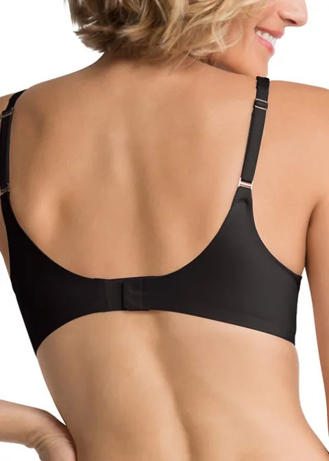 Bras-Spanx Pillow Cup Signature Push Up Plunge Bra Black