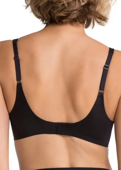 Bras-Spanx Pillow Cup Signature Full Coverage Bra Black