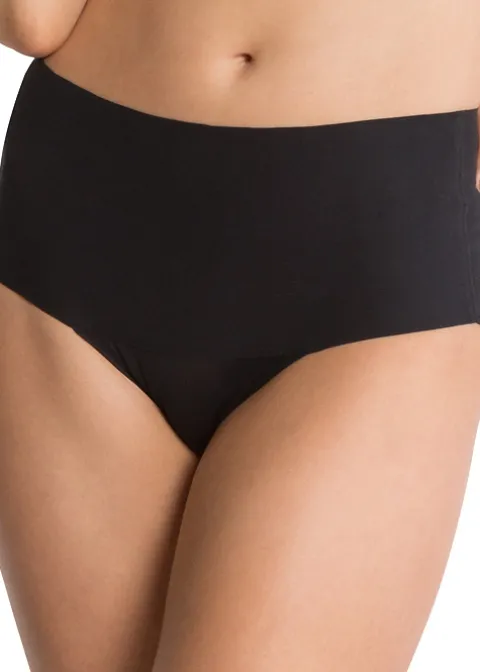 Shapewear-Spanx Undie Tectable Smoothing Briefs Black