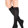 Knee Highs-Tiffany Quinn Platinum Range 40 Denier Knee Highs 3Pp Black