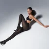 Tights-Wolford Cotton Velvet Tights