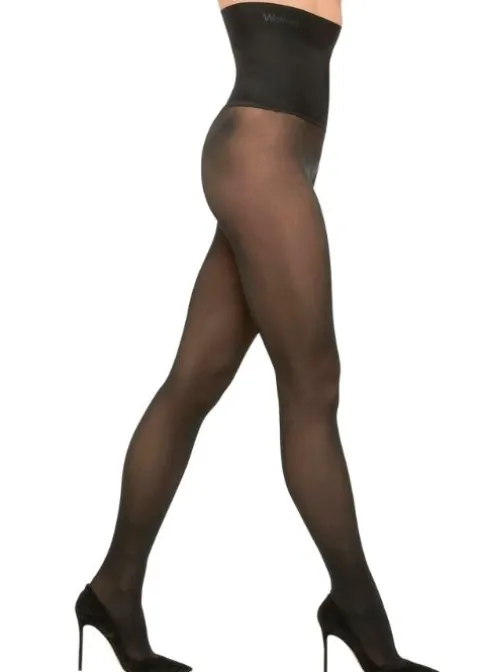 Tights-Wolford Fatal High Waist Tights Black